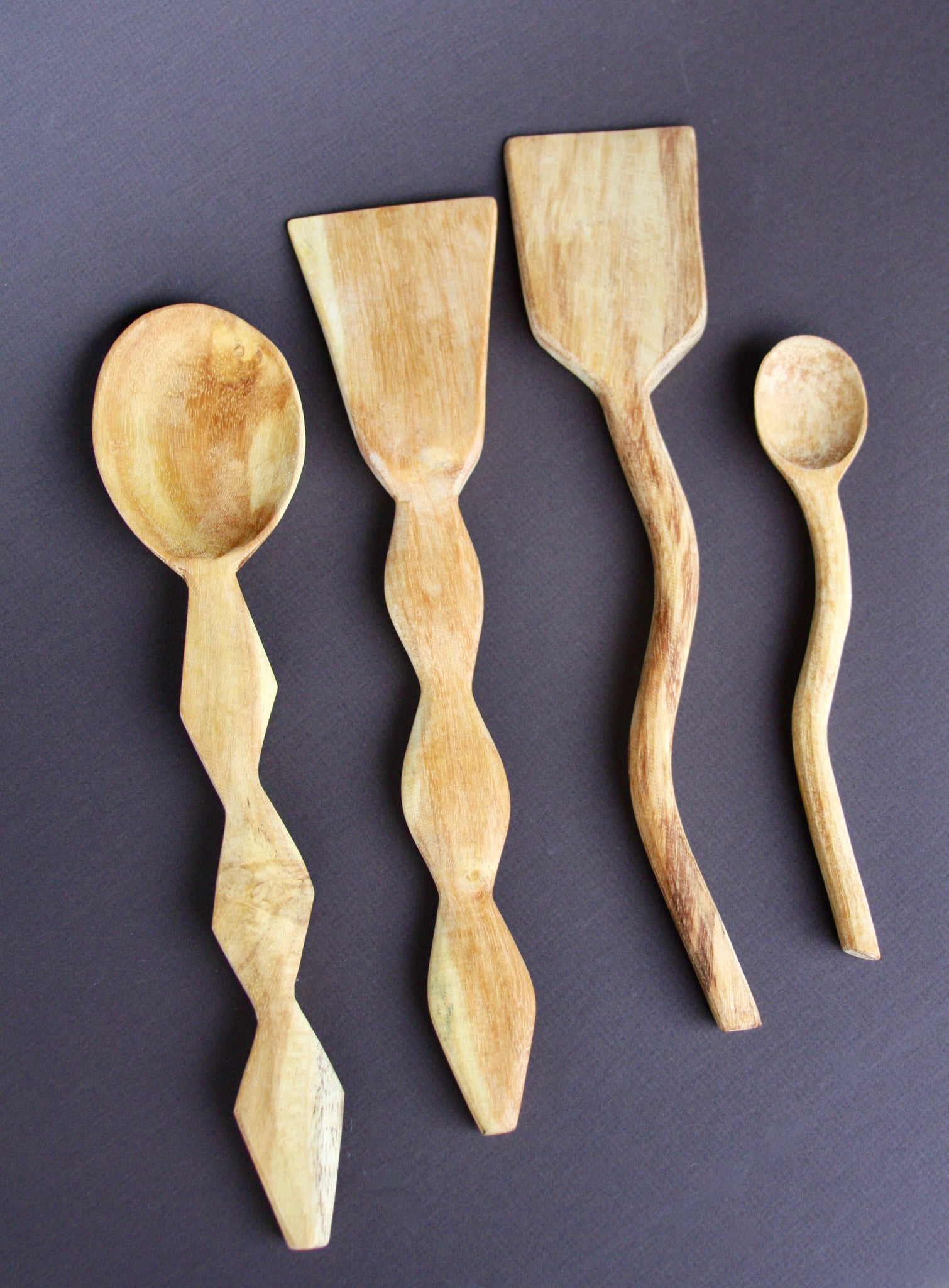 Hand Carved Cooking Tools
