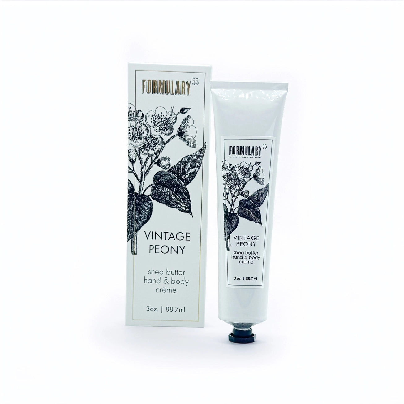 Vintage Peony Hand and Body Creme - 3 oz Tube (TSA approved)!