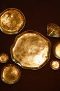 Hand Carved Solid Brass Plates