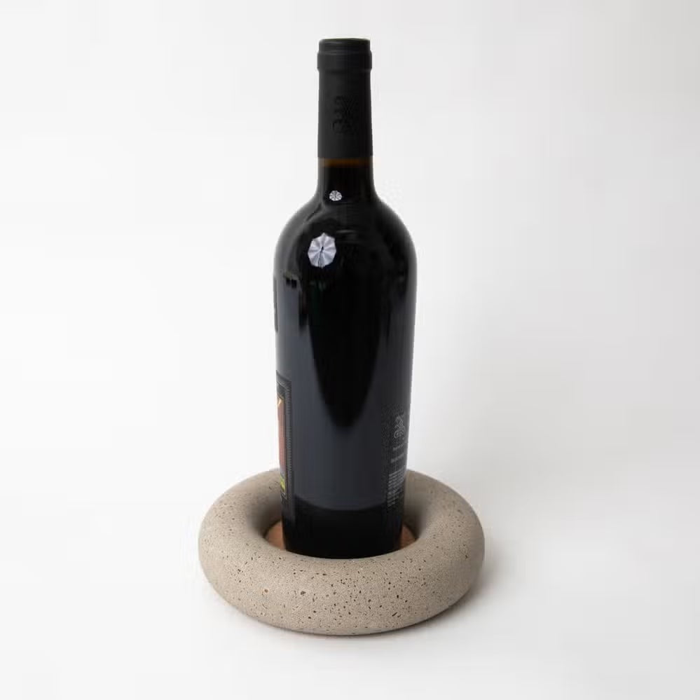Concrete Wine Bottle Coaster