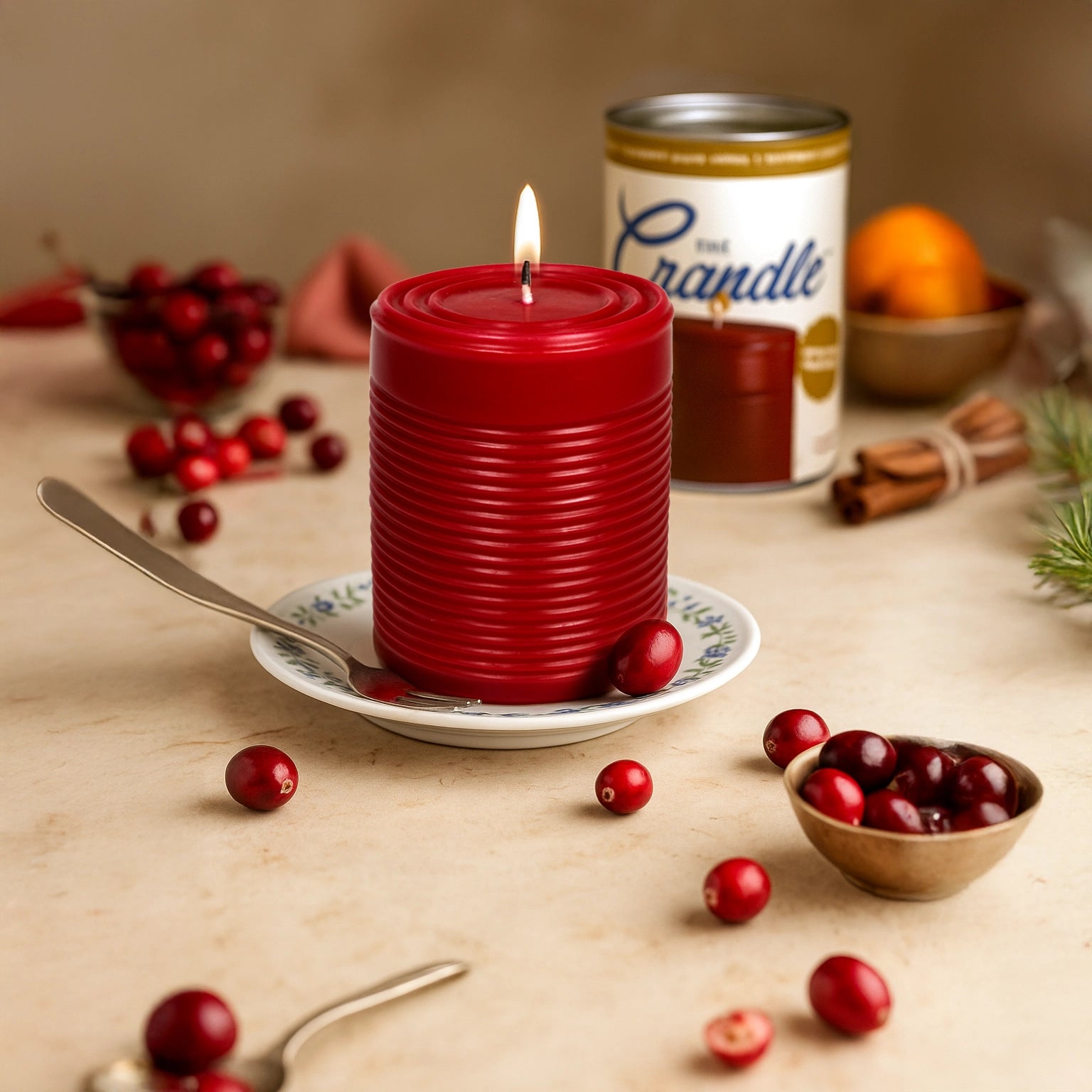Crandle - Cranberry Sauce Candle