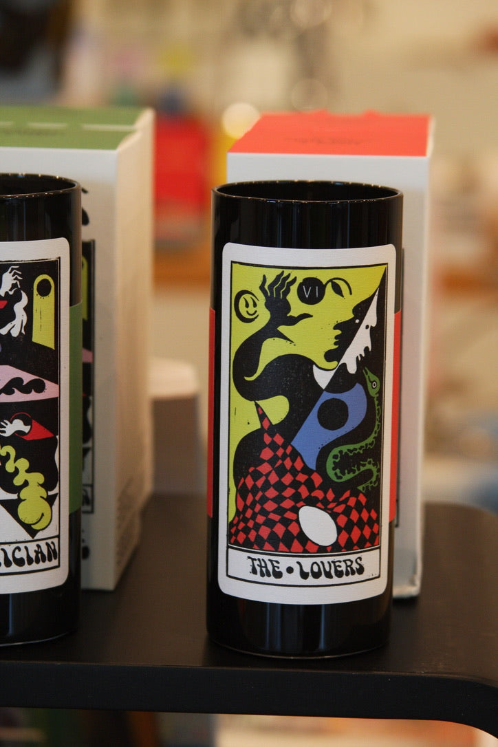 The Lovers Tarot Candle