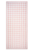 Pink Check Linen Tablecloth x Claridge's