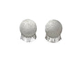 Sterling Silver Sand Dune Earrings