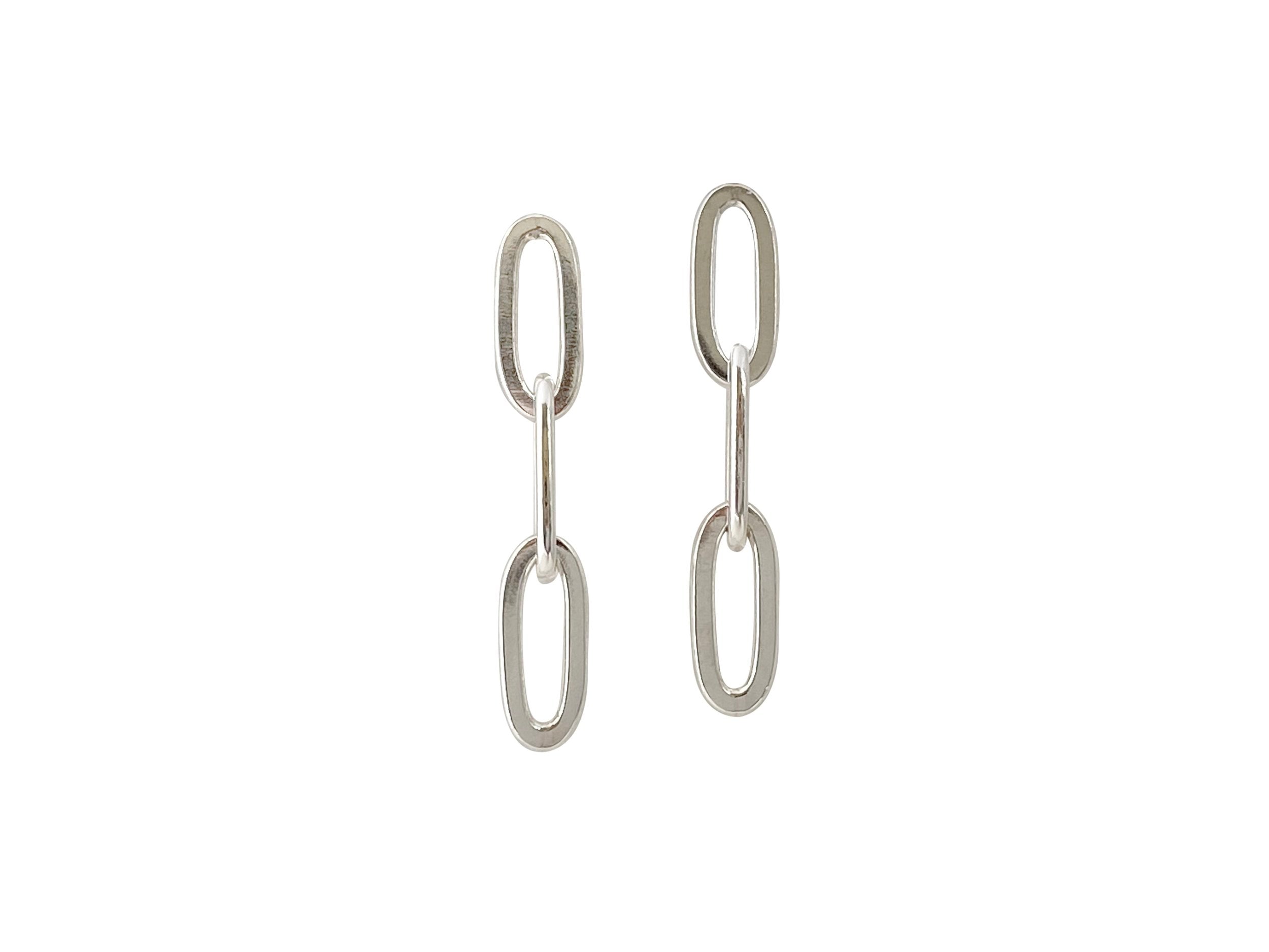Sterling Silver Kei Earrings