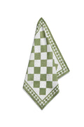 Green Check Linen Napkin
