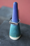 New Lander Variscite & Sterling Silver Ring - Size 8
