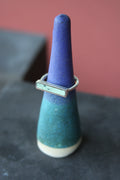 Snowville Variquoise & Sterling Silver Ring - Size 7