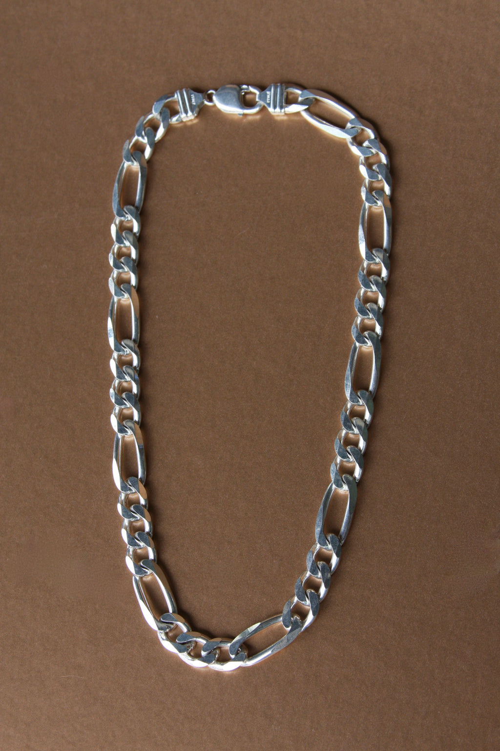 Vintage Solid Sterling Silver Figaro Made in Italy