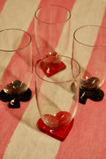 Vintage 1920-50's Cambridge Suits Set of 4 Glasses