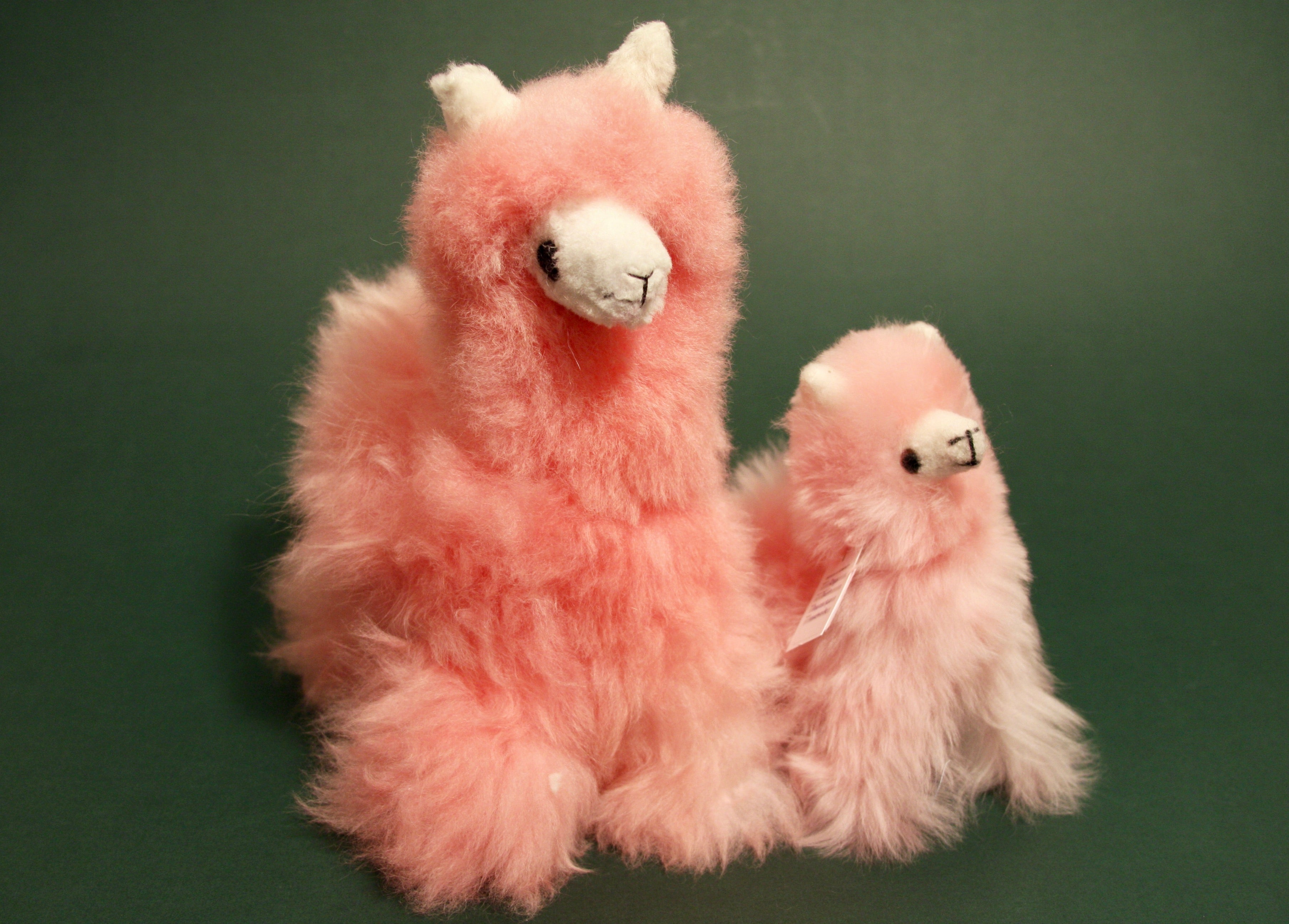 Handmade Pink Alpaca Soft Stuffie