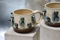 Handmade Ceramic Flail Mug