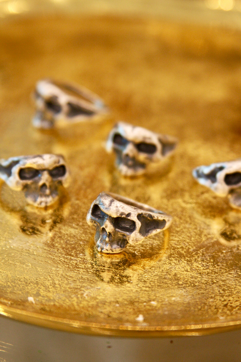 Sterling Silver Handmade Skull Ring