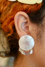 Sterling Silver Sand Dune Earrings