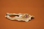 10k Gold Peridot, Emerald, Amethyst, Citrin Ring - Size 6