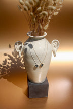 Handmade Ceramic Vase With Ears