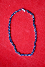 16" or 18" Lovers Necklace - Silver Hematite