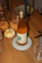 Concrete Wine Bottle Coaster