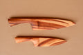 Hand Carved Wood Cheese Knife