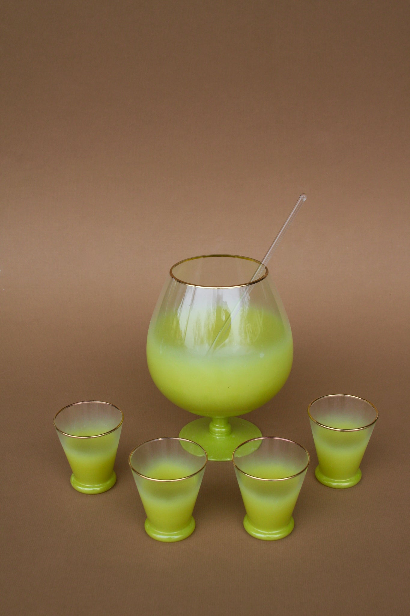 Vintage Blendo Cocktail + Glass Set