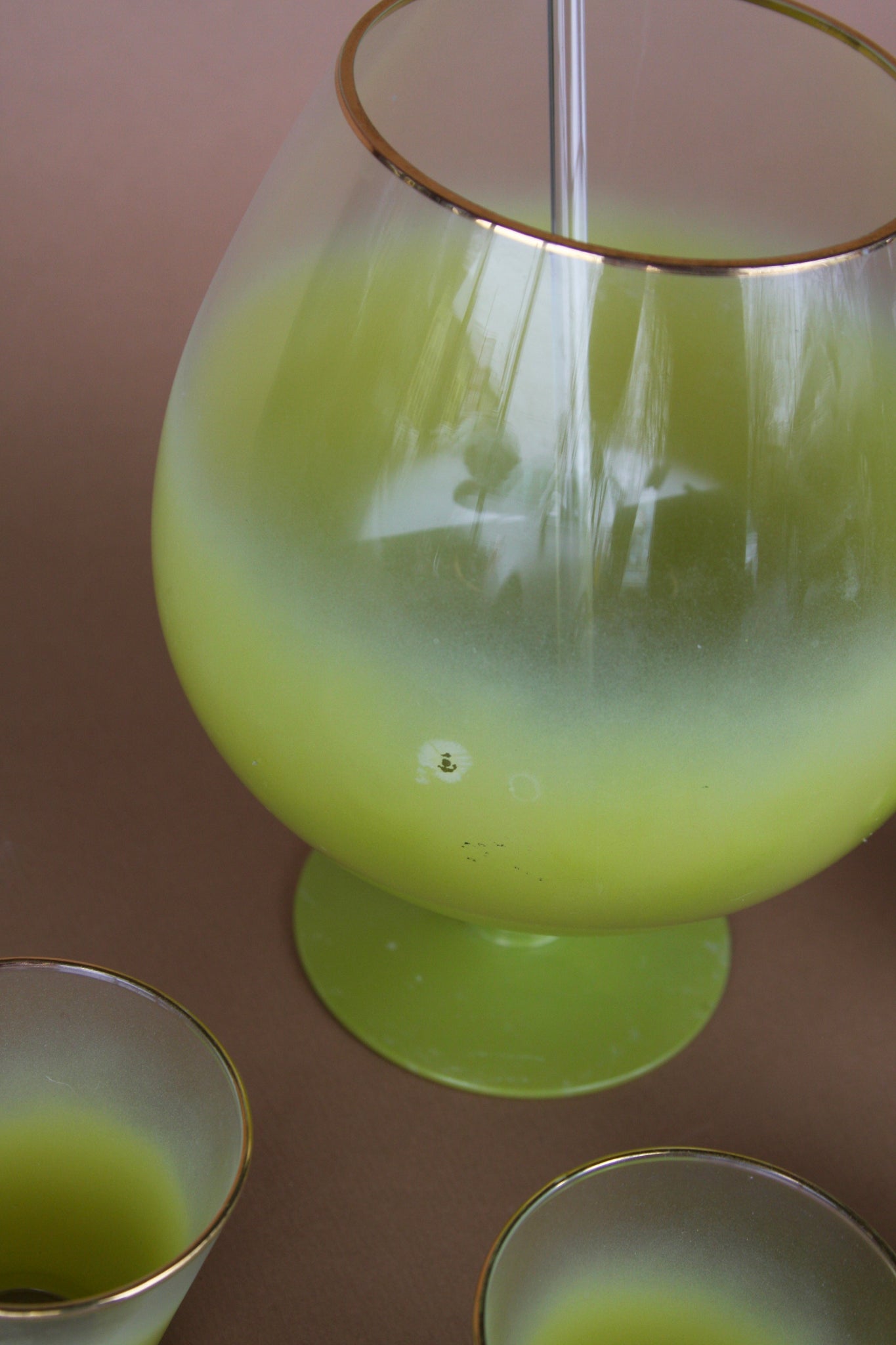 Vintage Blendo Cocktail + Glass Set