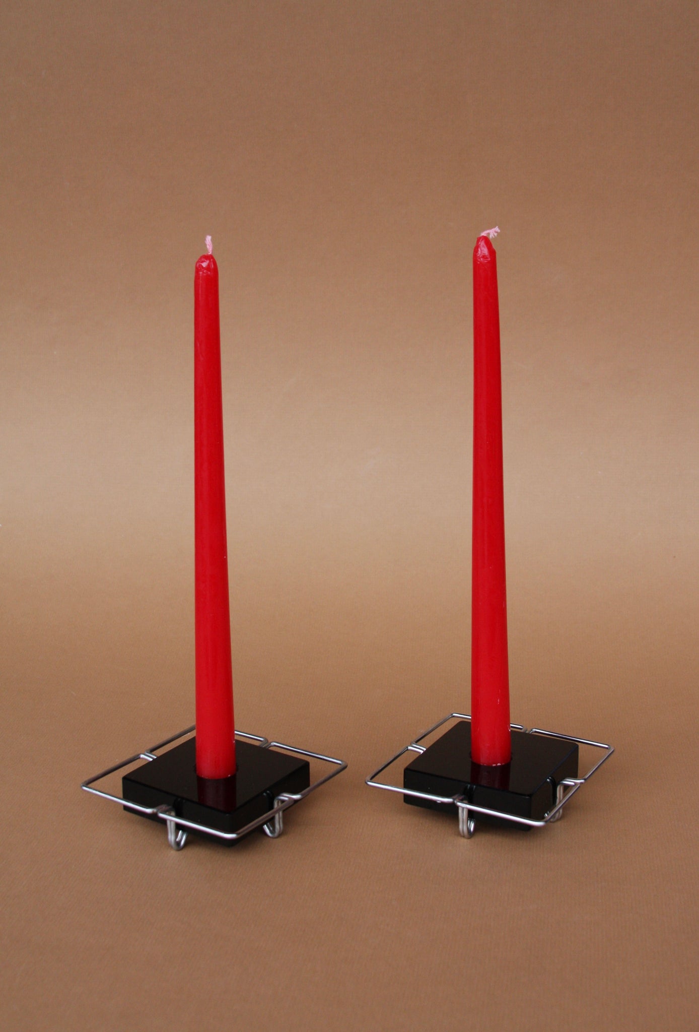 Pair of MCM Candlestick Holders