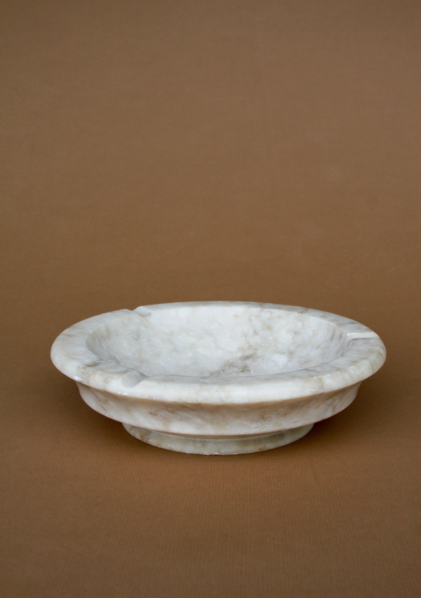 Vintage Large Alabaster Ashtray