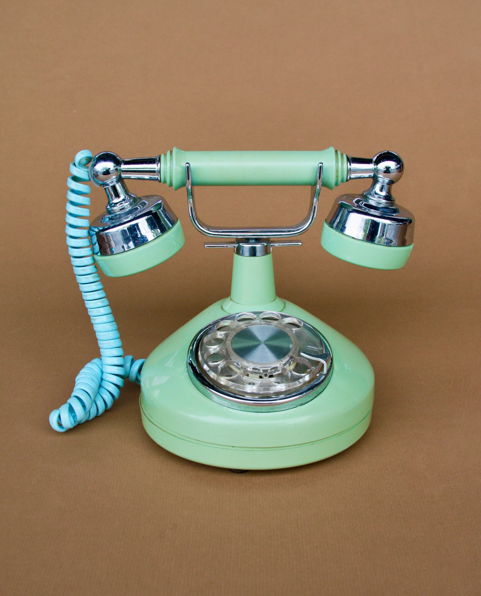 Vintage French Princess Rotary Dial Phone