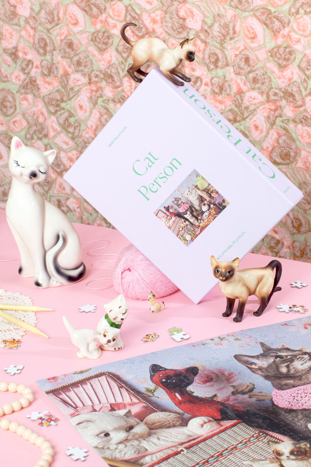 1000 Piece Puzzle - Cat Person