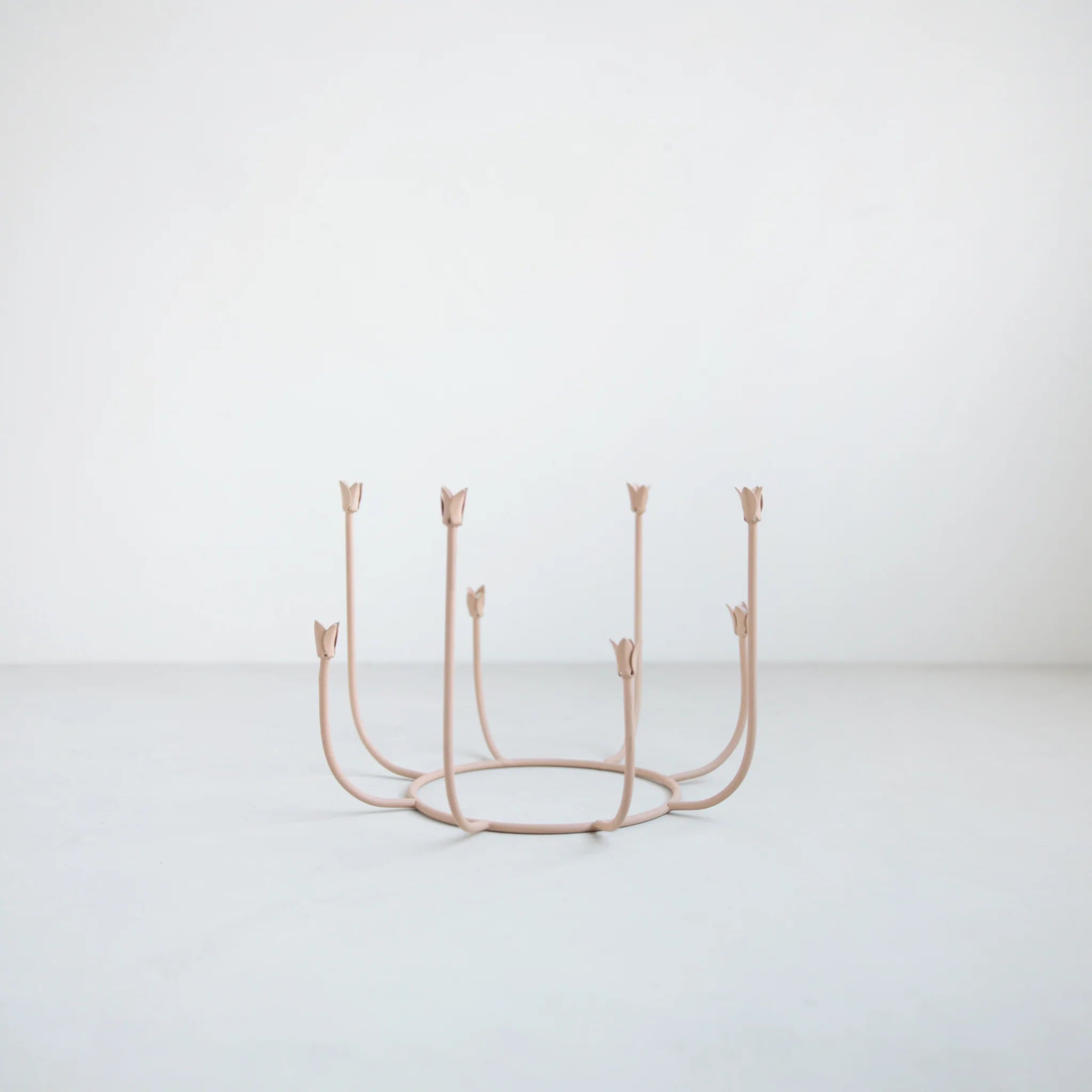 Beacon Long Stem Candelabra - Dune Color