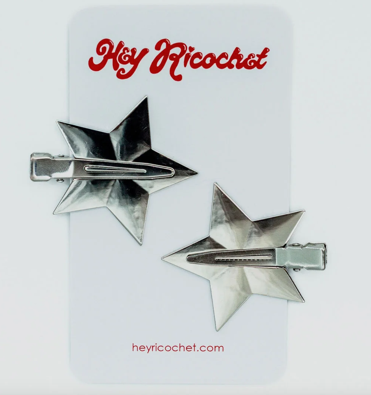 Silver Magic Metal Stars