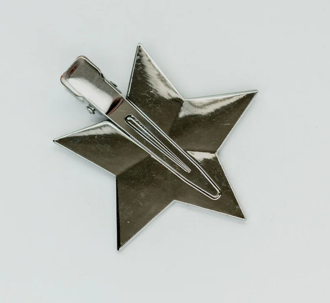 Silver Magic Metal Stars