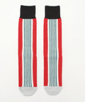 Standout Stripe Socks - Red
