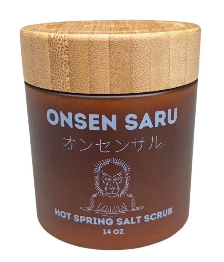 Hot Spring Salt Body Scrub - Japanese Matsu Pine, Cedar Wood, and Snow