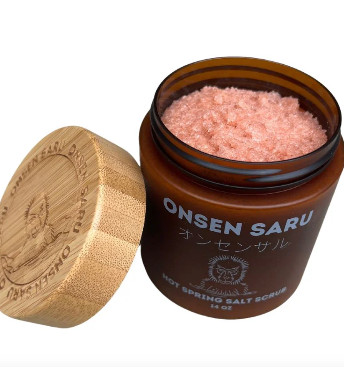 Hot Spring Salt Body Scrub - Japanese Matsu Pine, Cedar Wood, and Snow