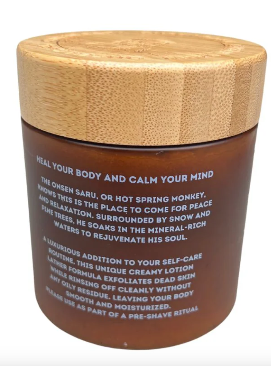 Hot Spring Salt Body Scrub - Japanese Matsu Pine, Cedar Wood, and Snow