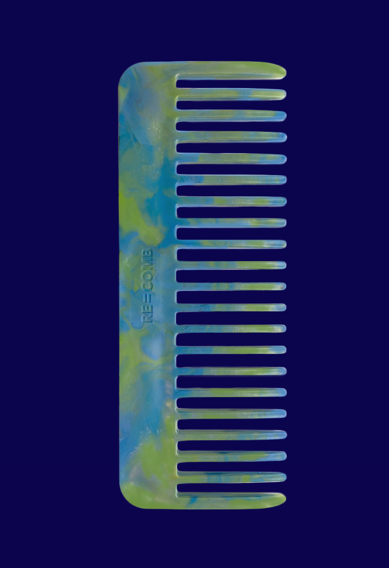 100% Recycled Comb in Lagoon