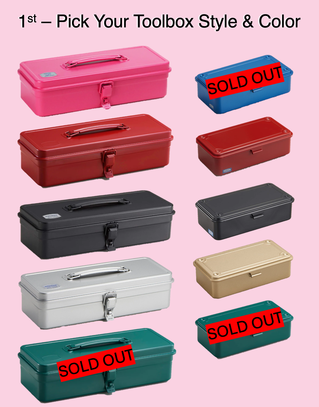 ORDERS CLOSED - Custom Toyo Toolbox x Rob Chase Lettering