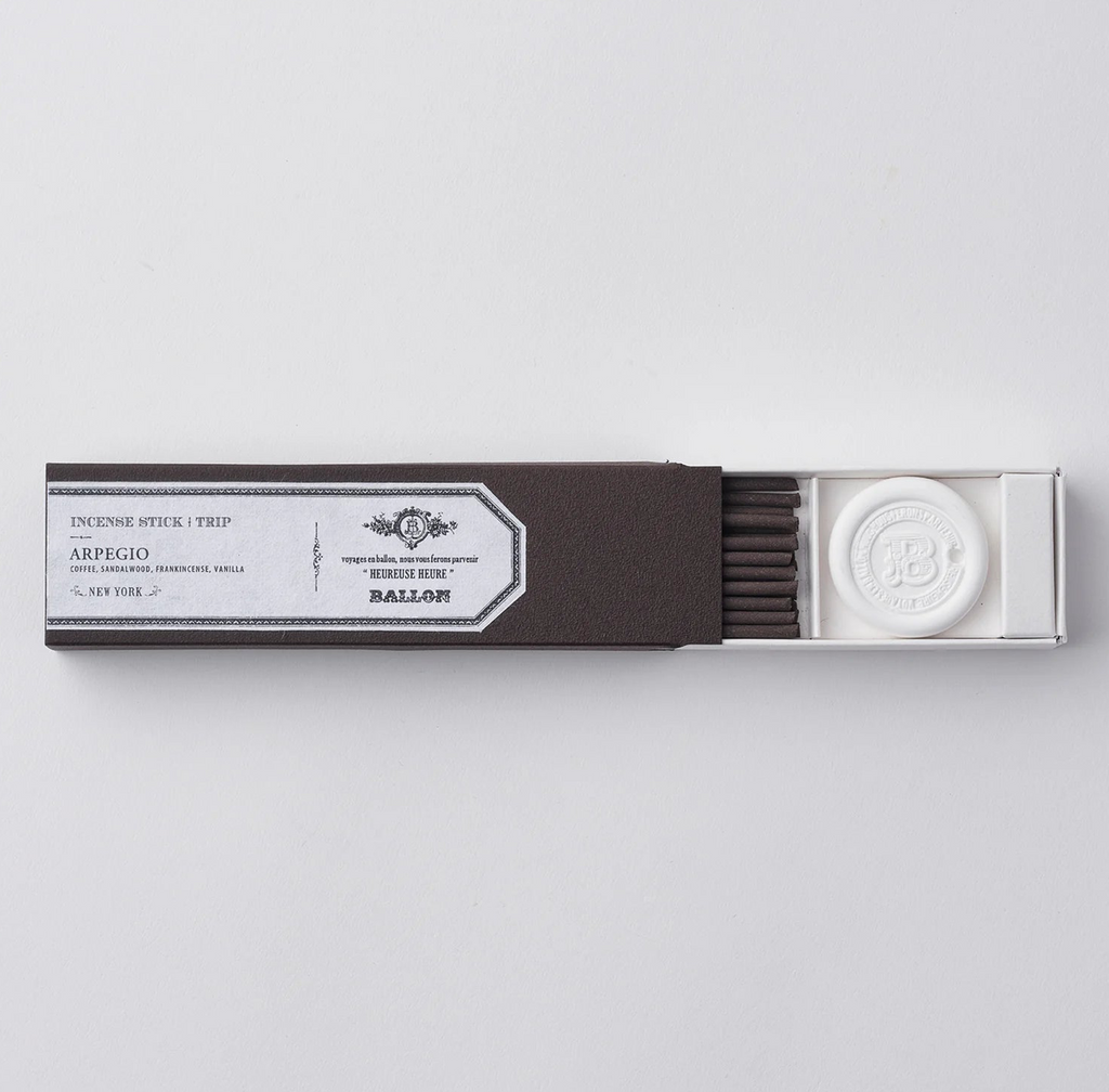 Arpegio (New York) Incense - Coffee, Sandalwood, Frankincense, Vanilla