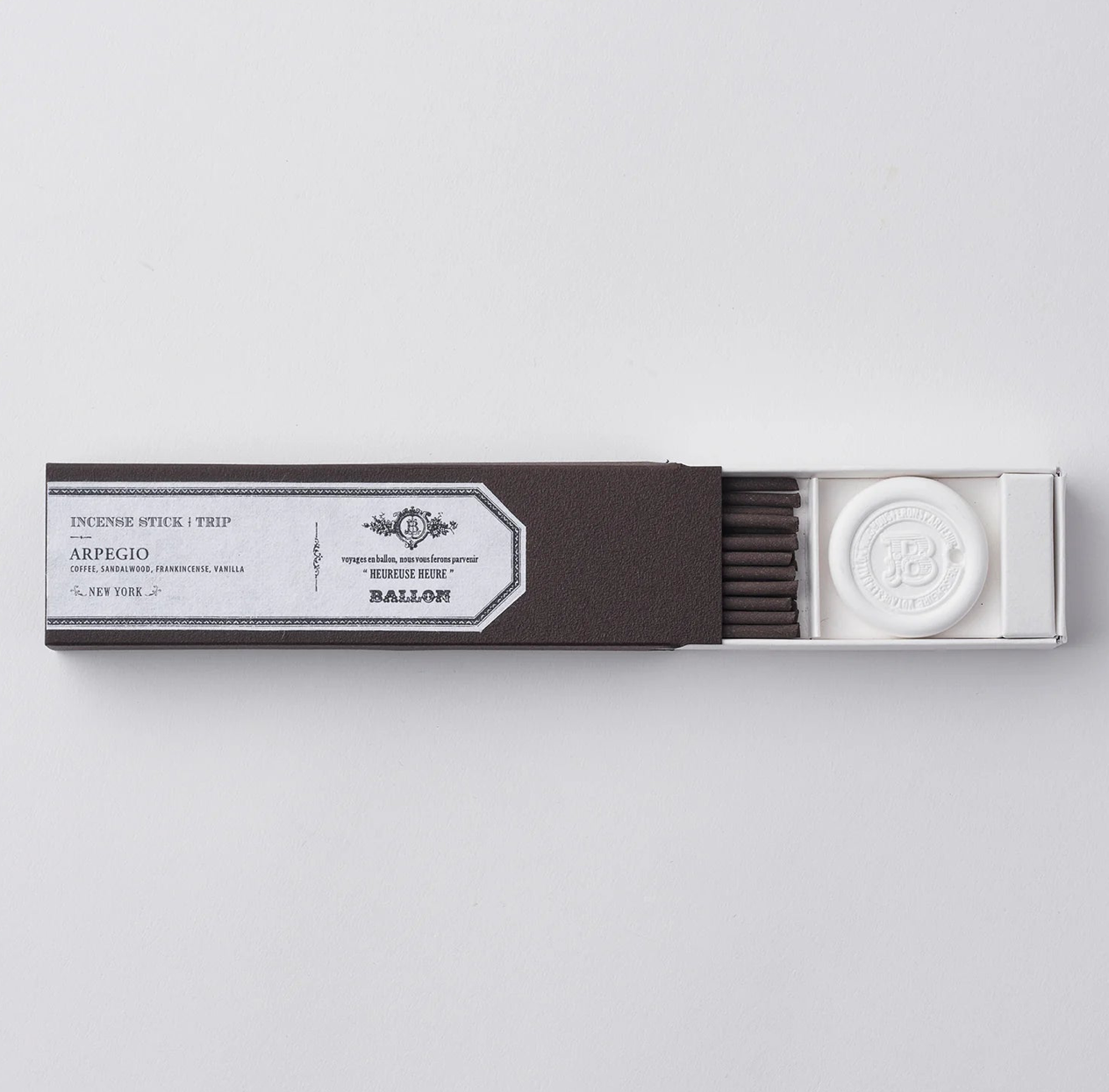 Arpegio (New York) Incense - Coffee, Sandalwood, Frankincense, Vanilla