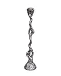 12" Seaworn Silver Candlestick Holder