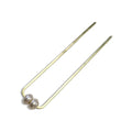 Chunky Pearl Fork - 2 Pearls