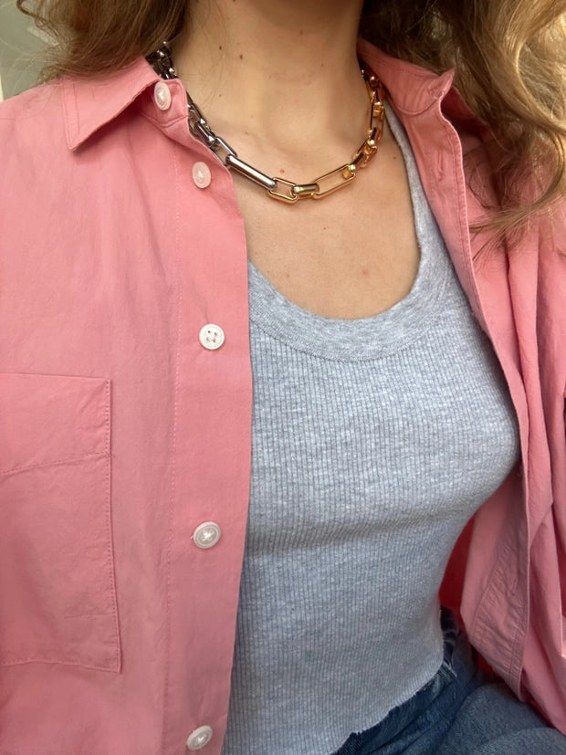 Bode Two Tone Necklace 16"