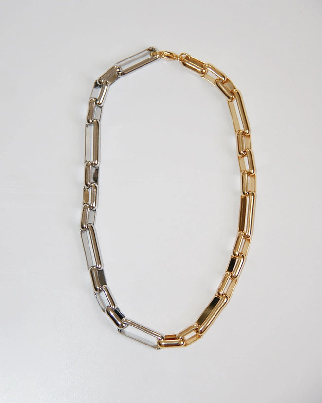 Bode Two Tone Necklace 16"