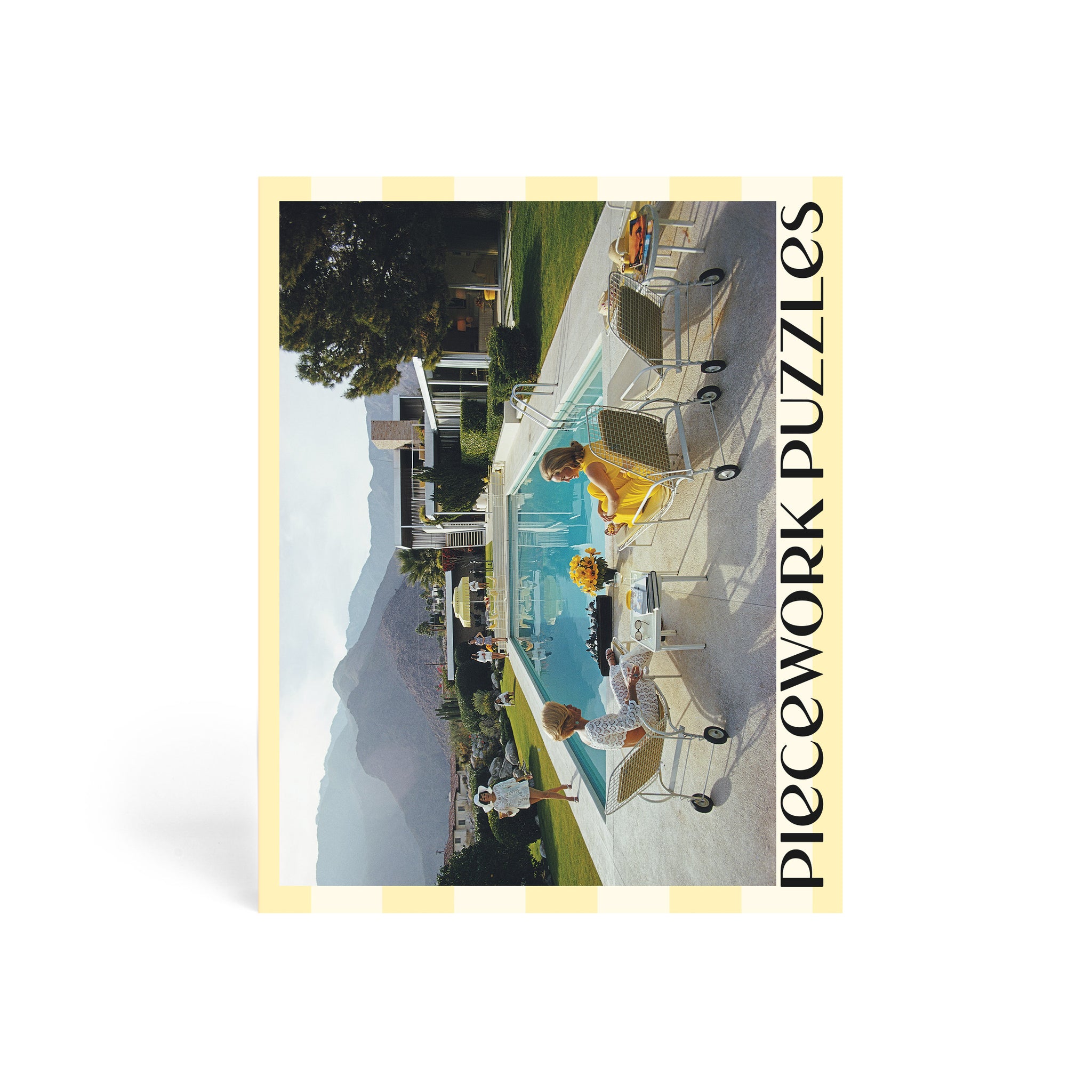 1000 Piece Puzzle - Slim Aarons Colab "Poolside Gossip"