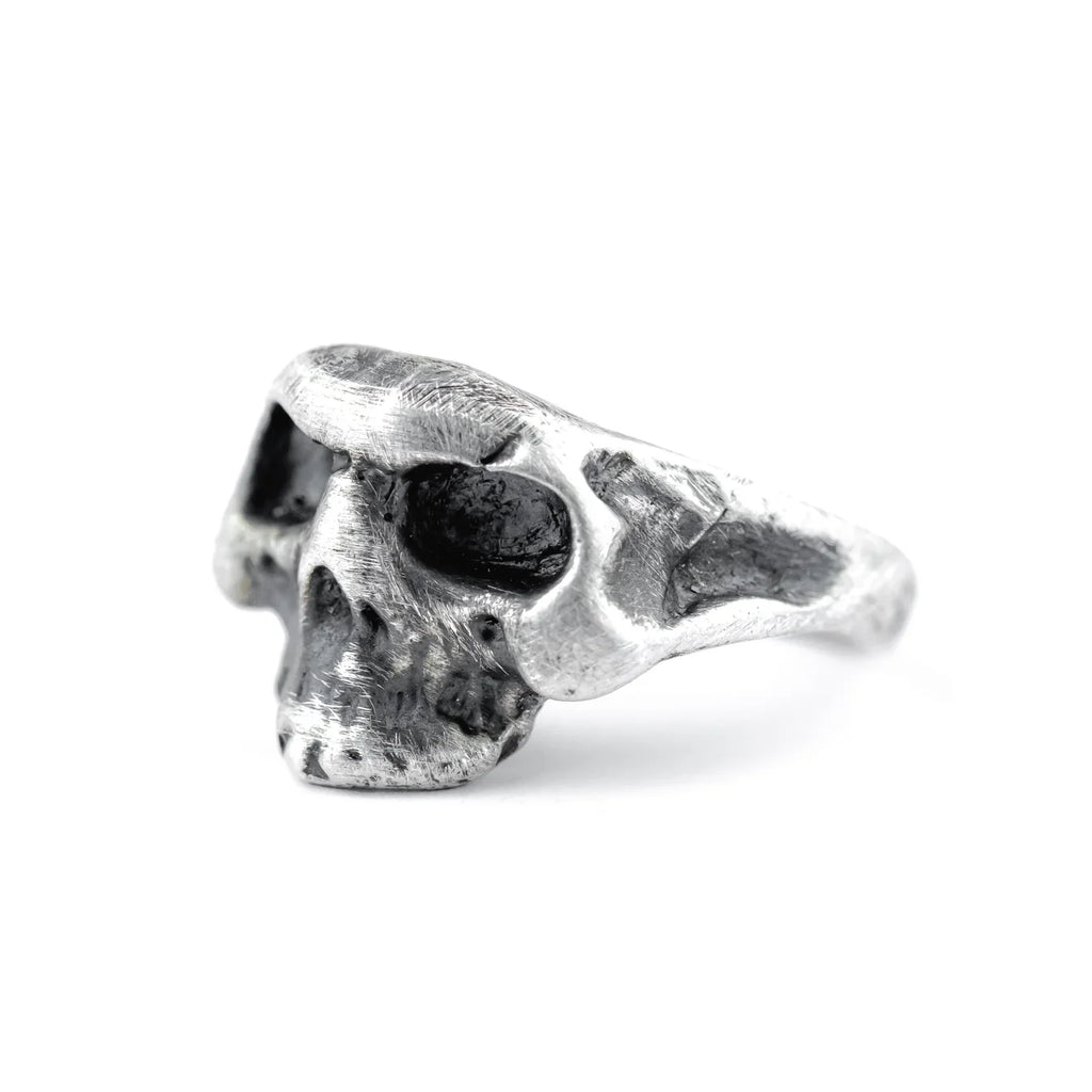 Sterling Silver Handmade Skull Ring