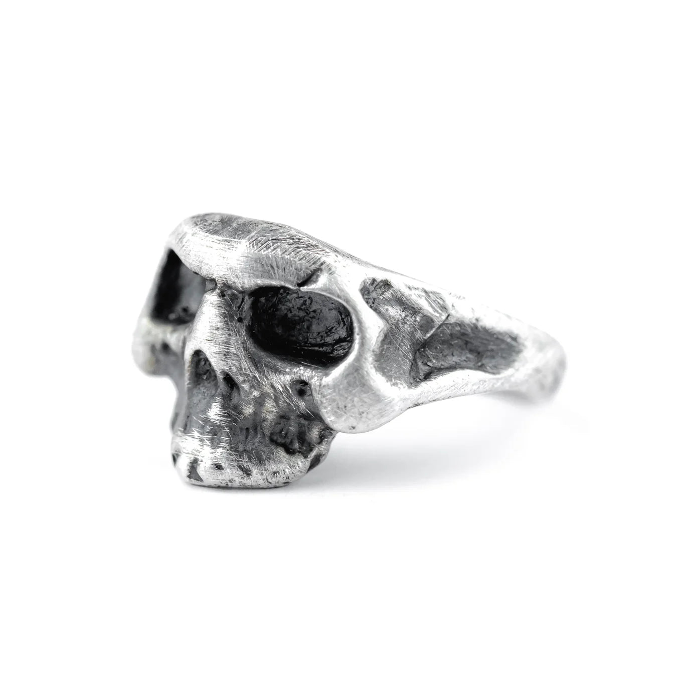 Sterling Silver Handmade Skull Ring