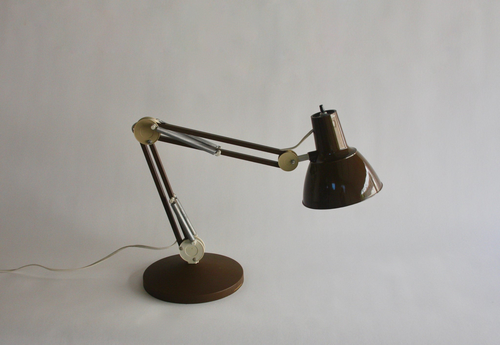 1960's Brown Architect Desk Lamp