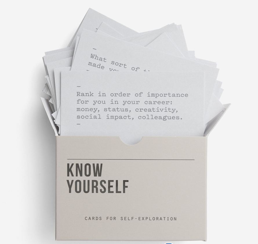 Know Yourself Prompt Card Game