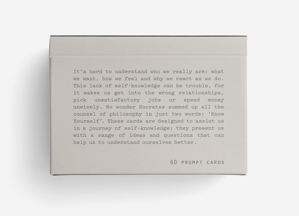 Know Yourself Prompt Card Game